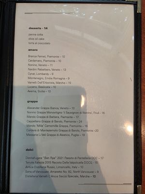 Menu photo 1 Ask For Luigi Vancouver, BC