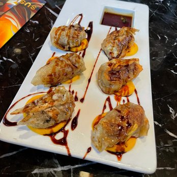 Sushisamba - Japanese Wagyu Beef Gyoza Visit our IG @kurtissandyeats for more food photos :) - Asian Fusion Near Me - Las Vegas, Nevada