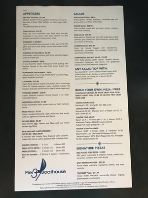 Menu photo 5 Pier 37 Boathouse Falmouth, MA