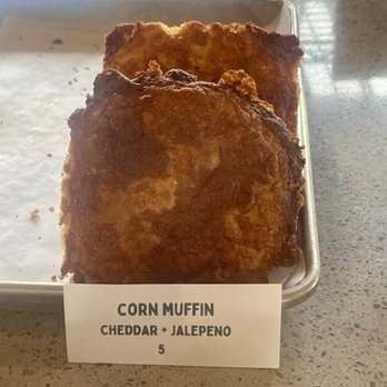 Bird Dog Baking - Corn muffin cheddar and jalapeño - Bakeries Near Me - Ypsilanti, Michigan