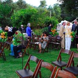 Little House Weddings - Ceremony in the gardens