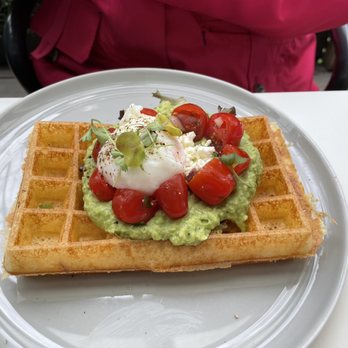 Nero Waffles - Smashed avocado - Waffles Near Me - Vancouver, British Columbia