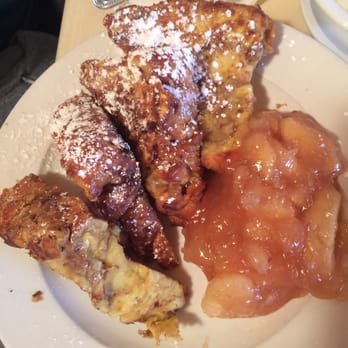 Mercier Orchards - My favorite dish cinnamon bread French toast with apples. The toast is deliciously dense and so full of cinnamon . - Bakeries Near Me - Blue Ridge, Georgia