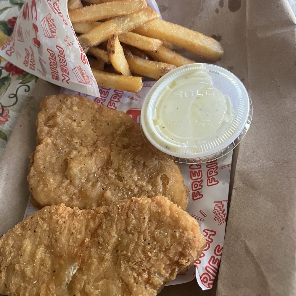 Colliding Rivers Park - Chicken "strips" and a fries with half full cup of ranch. - Parks Near Me - Glide, Oregon Colliding Rivers Park - Chicken "strips" and a fries with half full cup of ranch. - Parks Near Me - Glide, Oregon