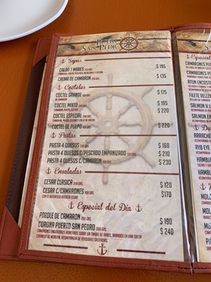 Menu photo 3 Puerto San Pedro Tlaquepaque, JAL