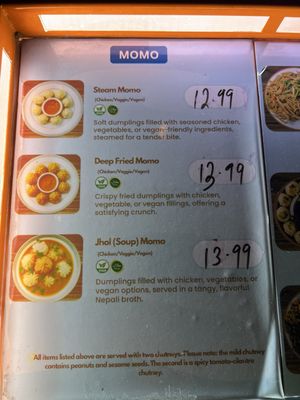 Menu photo 3 Himalaya’s Momo Northridge, CA