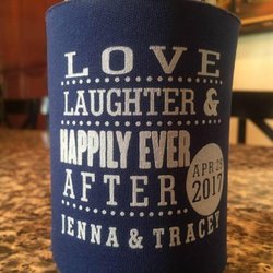 Ramos Apparel and Designs - need wedding party favors???  Call us 260-615-2203