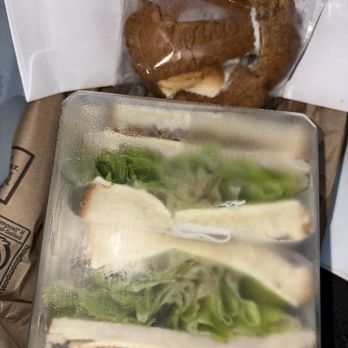 Smoking Tiger Coffee Lab - Turkey, Cheese and pate sandwich. Lotus biscoff and marshmallow cookie - Coffee & Tea Near Me - Gardena, California
