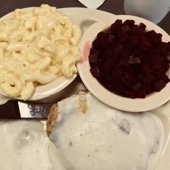 Southern Lunch - Country fried tenderloin, beets, and Mac and cheese. - Southern Near Me - Lexington, North Carolina Southern Lunch - Country fried tenderloin, beets, and Mac and cheese. - Southern Near Me - Lexington, North Carolina