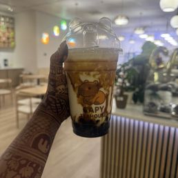 Tiger tea with Boba Tiger tea with Boba