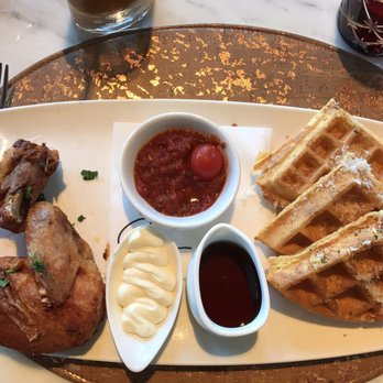 GIADA - Italian Chicken & Waffles with Cacciatore Sauce - Italian Near Me - Las Vegas, Nevada GIADA - Italian Chicken & Waffles with Cacciatore Sauce - Italian Near Me - Las Vegas, Nevada