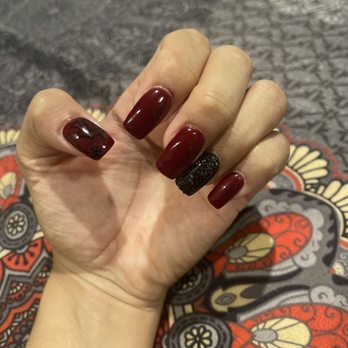 Peony Nails Lounge - Acrylic fill. I love the way they came out! - Nail Salons Near Me - Orange, California