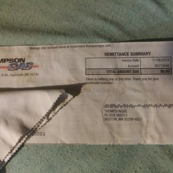 Garretts Propane of Rogersville - This is the last bill that I got from them showing a zero balance so I don't know what Nikki is talking about.