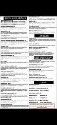 Menu photo 2 The Knot House New Smyrna Beach, FL Menu photo 2 The Knot House New Smyrna Beach, FL