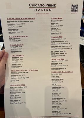 Menu photo 1 Chicago Prime Italian Schaumburg, IL Menu photo 1 Chicago Prime Italian Schaumburg, IL