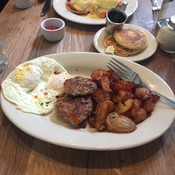 Plow - The plow with sub almond pancakes - Breakfast & Brunch Near Me - San Francisco, California Plow - The plow with sub almond pancakes - Breakfast & Brunch Near Me - San Francisco, California