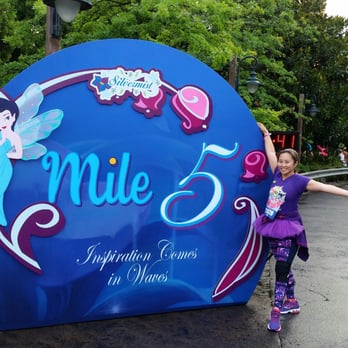 Tinker Bell Half Marathon - 5 mile marker for 5K - Races & Competitions Near Me - Anaheim, California Tinker Bell Half Marathon - 5 mile marker for 5K - Races & Competitions Near Me - Anaheim, California