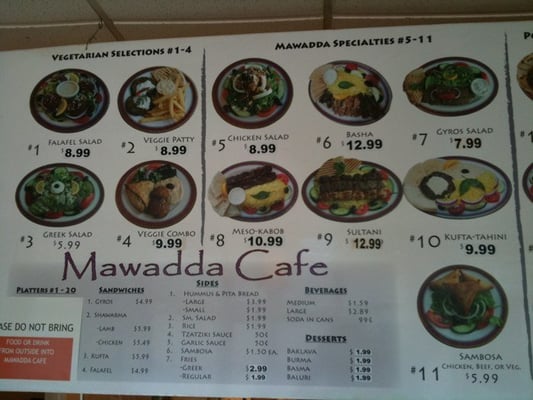 Menu photo 5 Mawadda Cafe Seattle, WA Menu photo 5 Mawadda Cafe Seattle, WA