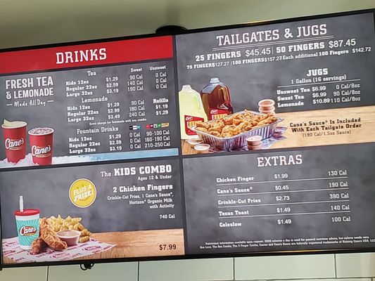 Menu photo 4 Raising Cane's Chicken Fingers Vacaville, CA