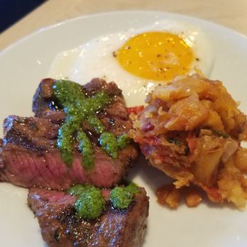Cava Mezze - Olney - Steak and eggs with potato hash - Mediterranean Near Me - Olney, Maryland