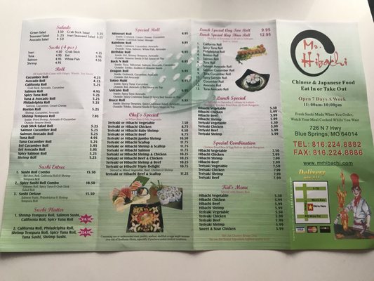 Mr Hibachi 1500 1898 N 7th Hwy Blue Springs Mo Mapquest
