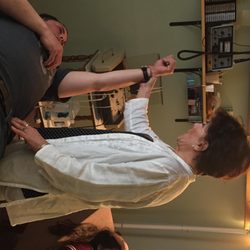 Appalachian Chiropractic Clinic - Dr. Ann adjusting her patient