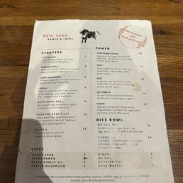 Menu as of 2/15/26 Menu as of 2/15/26