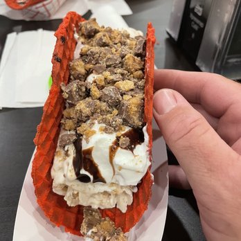 The Rainbow Rolls - PB Blast taco - Ice Cream & Frozen Yogurt Near Me - Center Moriches, New York