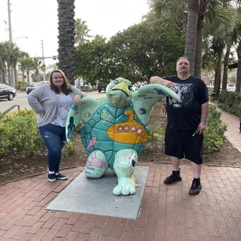Poe's Tavern - Ernie is being bad. I just noticed it! Autumn N in the pic(daughter) - Burgers Near Me - Atlantic Beach, Florida Poe's Tavern - Ernie is being bad. I just noticed it! Autumn N in the pic(daughter) - Burgers Near Me - Atlantic Beach, Florida