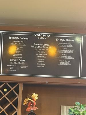 Menu photo 1 Volcano Coffee South Hill, WA Menu photo 1 Volcano Coffee South Hill, WA