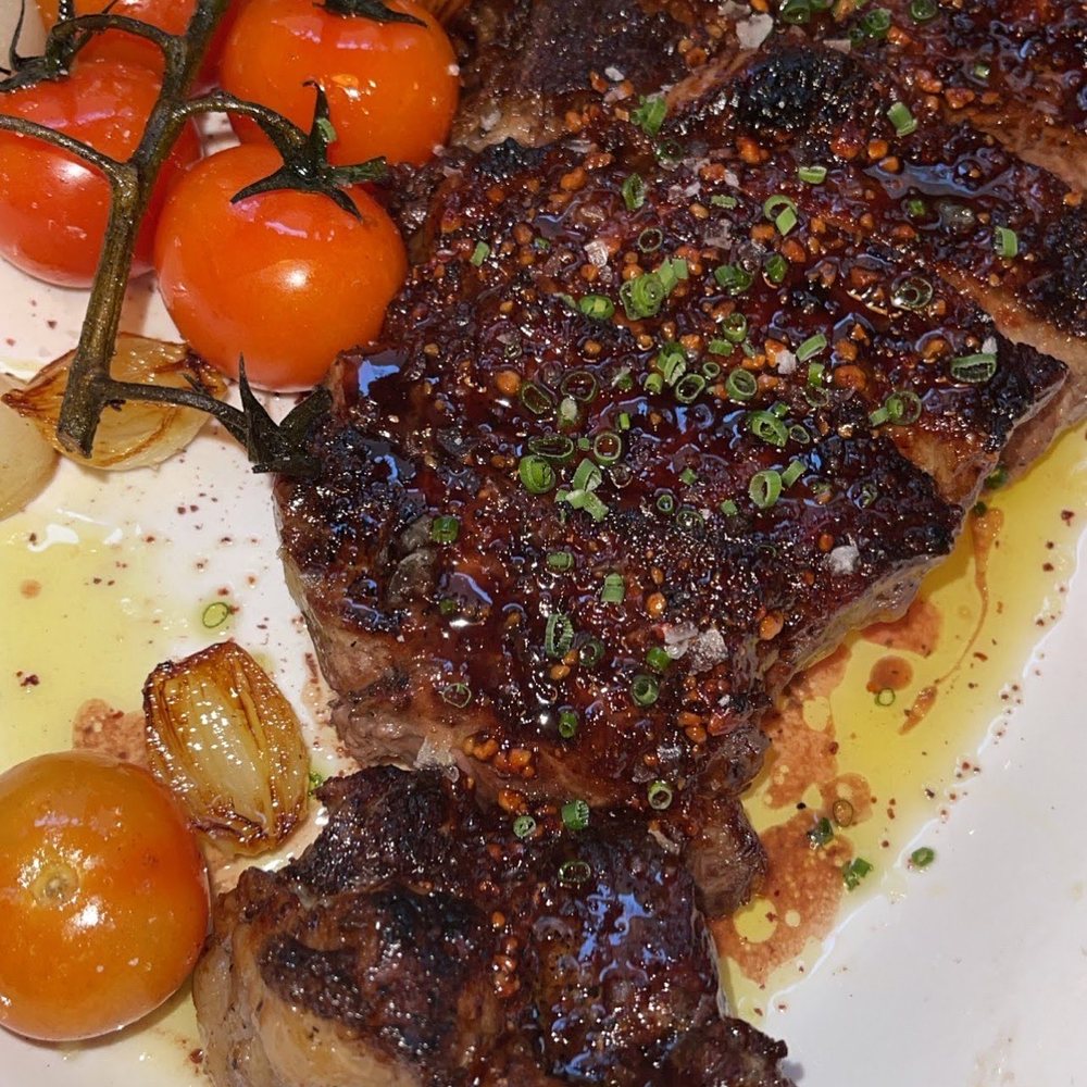 Sofreh - Pomegranate beef rib eye kebab, BEST dish ever - Persian/Iranian Near Me - Brooklyn, New York