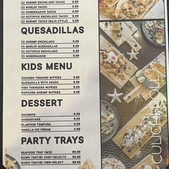 Culichi Roll Sushi & Mariscos - Menu - Sushi Bars Near Me - Pomona, California Culichi Roll Sushi & Mariscos - Menu - Sushi Bars Near Me - Pomona, California