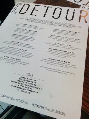 Menu photo 4 Detour Cafe Dundas, ON Menu photo 4 Detour Cafe Dundas, ON