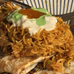 Guru - Lamb biryani.