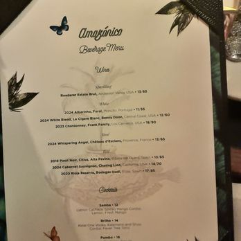 Amazónico Miami - Menu - Desserts Near Me - Miami, Florida
