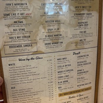 Jack's Restaurant & Bar - dinner menu - Breakfast & Brunch Near Me - Newark, California