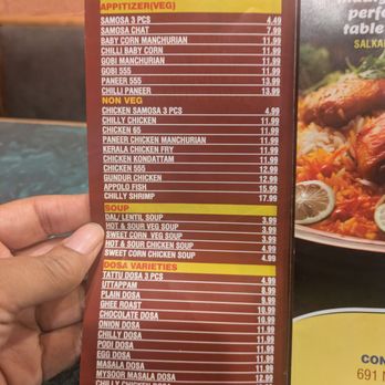 Salkara - Menu - Indian Near Me - Elmhurst, Illinois