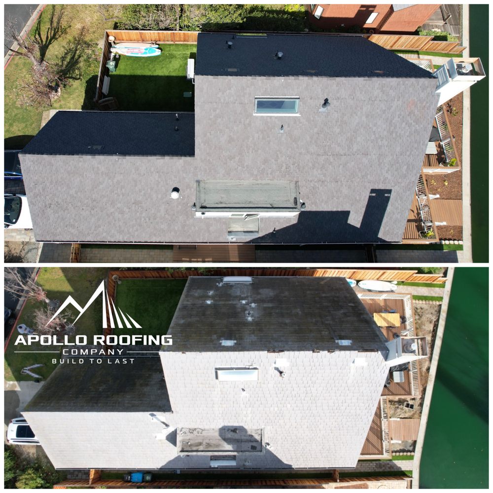 Slide of Apollo Roofing Company