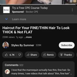 The Kat House Hair Studio - Picture of desired hairstyle
