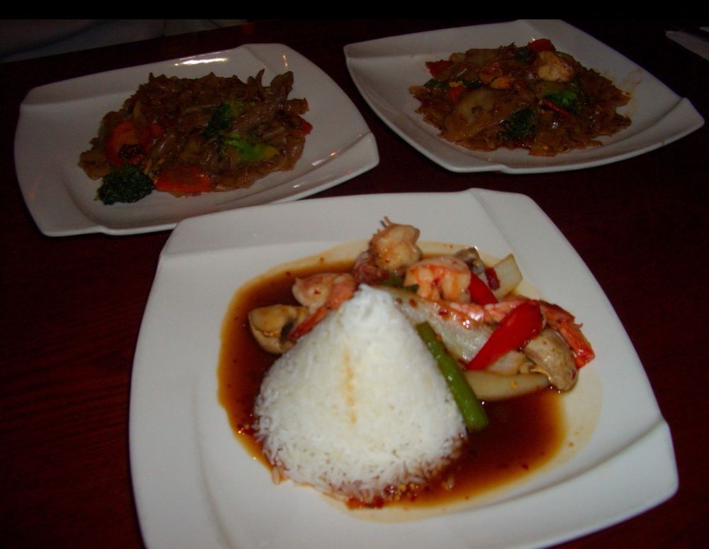 Food from The Taste Thai Restaurant