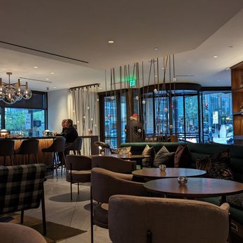 Alder & Ash - The bar area, very cozy and chill - Cocktail Bars Near Me - Seattle, Washington