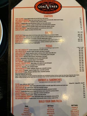 Menu photo 3 Coal Vines Southlake, TX Menu photo 3 Coal Vines Southlake, TX
