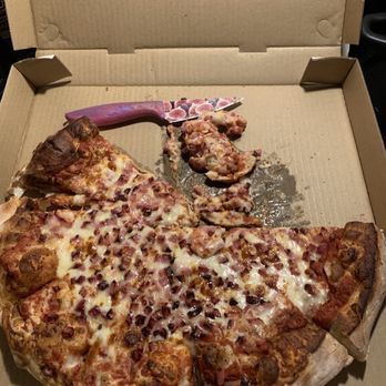 Jersey's Pizza - Murrieta - Pizza stuck to the box and cut awkward I dunno... - Italian Near Me - Murrieta, California Jersey's Pizza - Murrieta - Pizza stuck to the box and cut awkward I dunno... - Italian Near Me - Murrieta, California