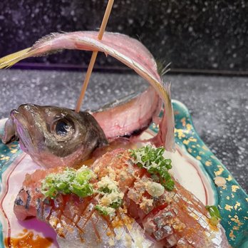 Sushi Murayama - Grouper with cartilage - Sushi Bars Near Me - Honolulu, Hawaii Sushi Murayama - Grouper with cartilage - Sushi Bars Near Me - Honolulu, Hawaii