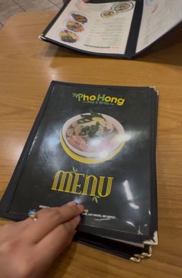 Menu photo 5 Pho Hong Las Vegas, NV Menu photo 5 Pho Hong Las Vegas, NV
