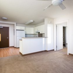 Halekauwila Place Apartments - View looking into the kitchen area