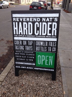 Reverend Nat's Hard Cider by null