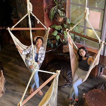 Roxa Hammock Cafe - Hammocks downstairs and upstairs - Cafes Near Me - Santa Cruz, California Roxa Hammock Cafe - Hammocks downstairs and upstairs - Cafes Near Me - Santa Cruz, California