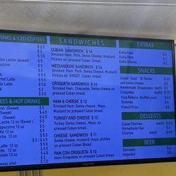 Menu Menu