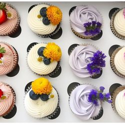 Heaven Cupcake - Custom order before chocolate toppers were placed
